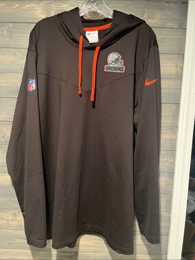Nike NFL Cleveland Browns with logo Hoodie shirt XL